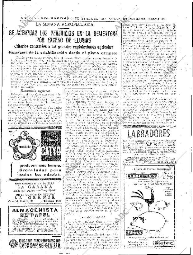 ABC SEVILLA 03-04-1960 página 45