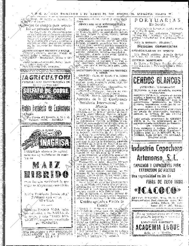 ABC SEVILLA 03-04-1960 página 46