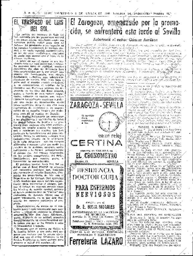 ABC SEVILLA 03-04-1960 página 55