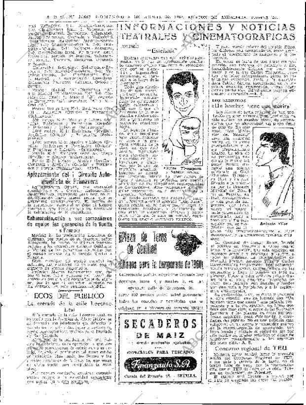 ABC SEVILLA 03-04-1960 página 57