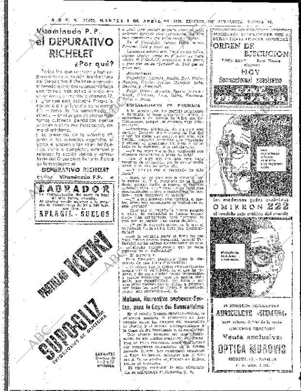 ABC SEVILLA 05-04-1960 página 44