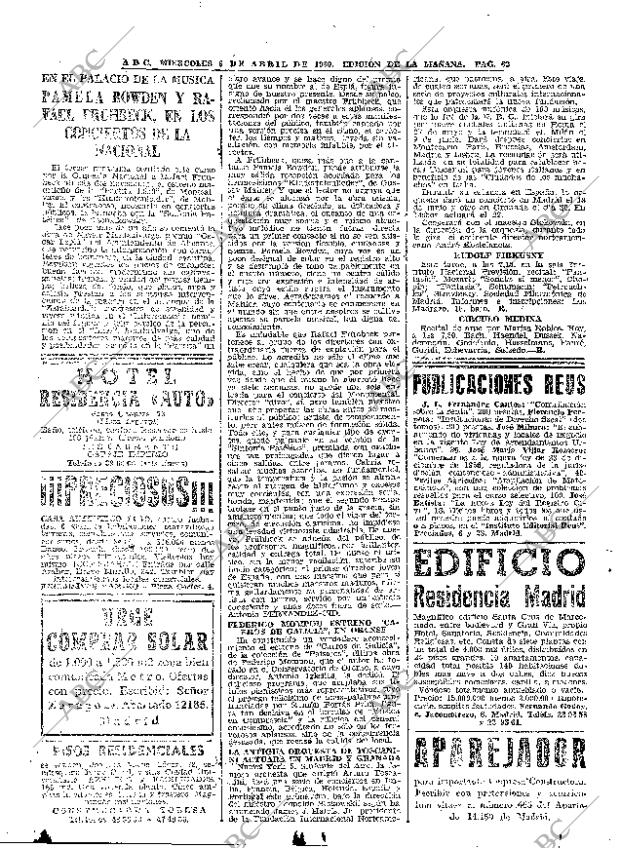 ABC MADRID 06-04-1960 página 62