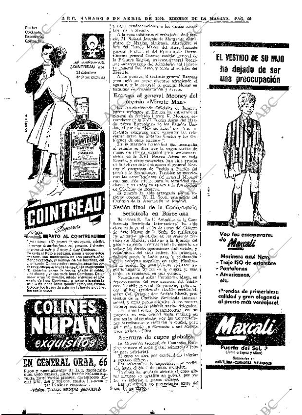 ABC MADRID 09-04-1960 página 60