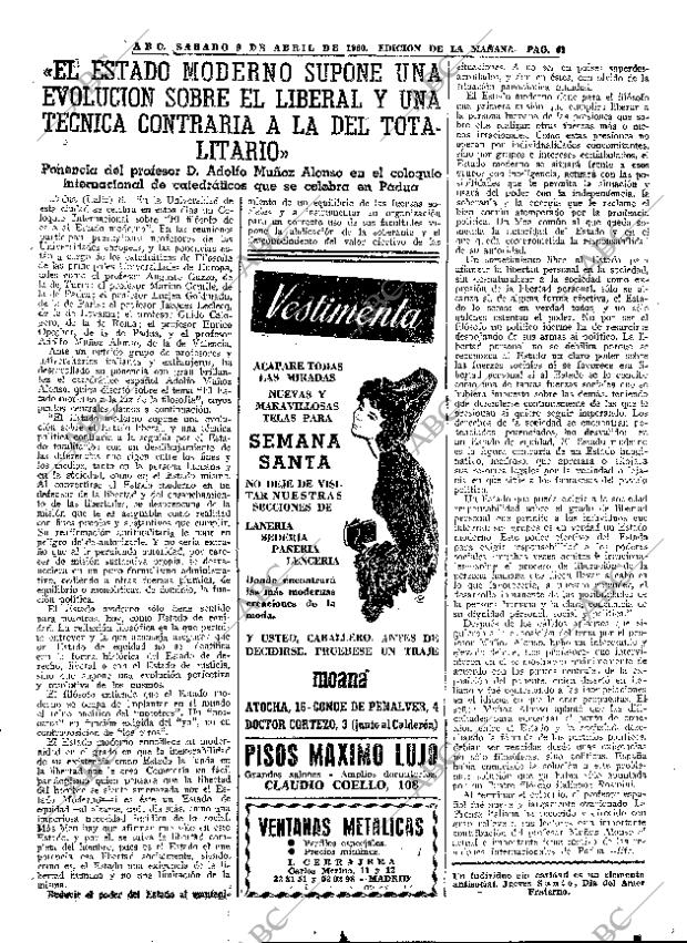 ABC MADRID 09-04-1960 página 63