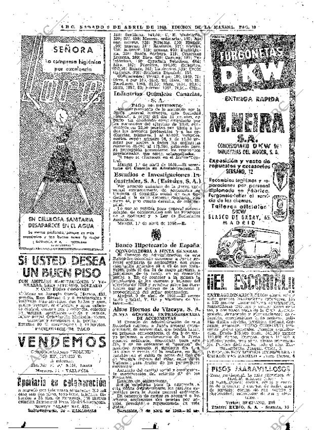 ABC MADRID 09-04-1960 página 72