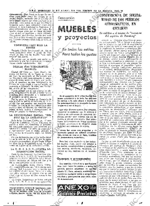 ABC MADRID 13-04-1960 página 26