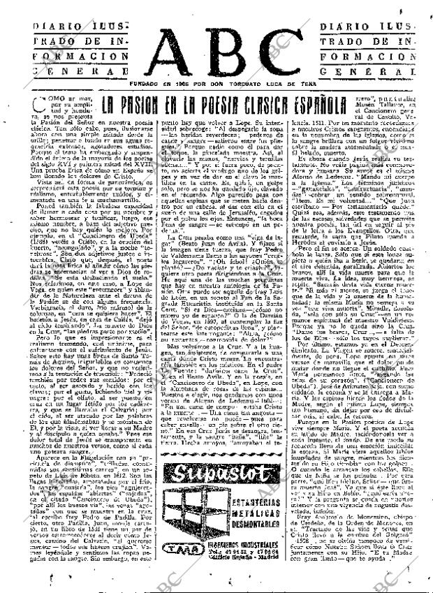 ABC MADRID 13-04-1960 página 3