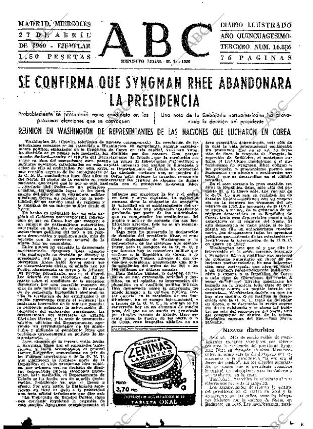 ABC MADRID 27-04-1960 página 31