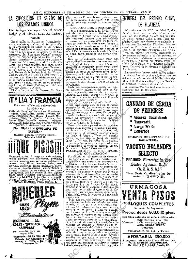 ABC MADRID 27-04-1960 página 52