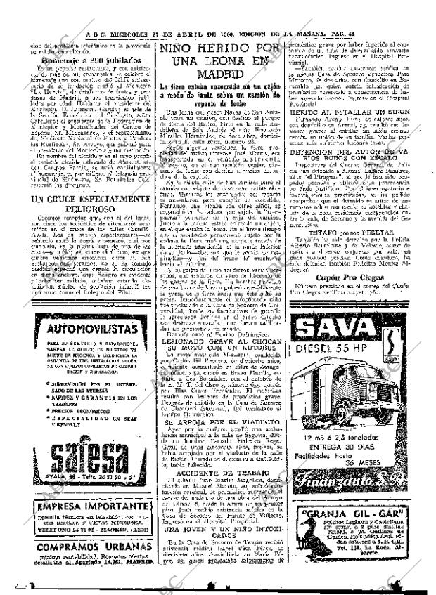 ABC MADRID 27-04-1960 página 54