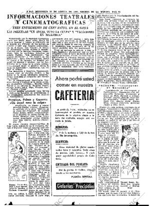 ABC MADRID 27-04-1960 página 62