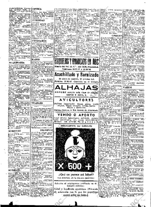 ABC MADRID 27-04-1960 página 69