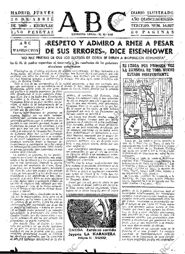 ABC MADRID 28-04-1960 página 31