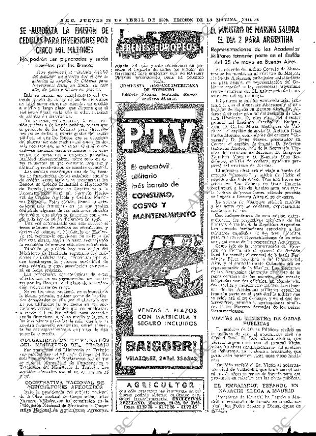 ABC MADRID 28-04-1960 página 34