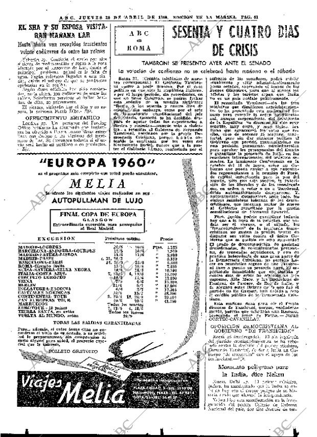 ABC MADRID 28-04-1960 página 41