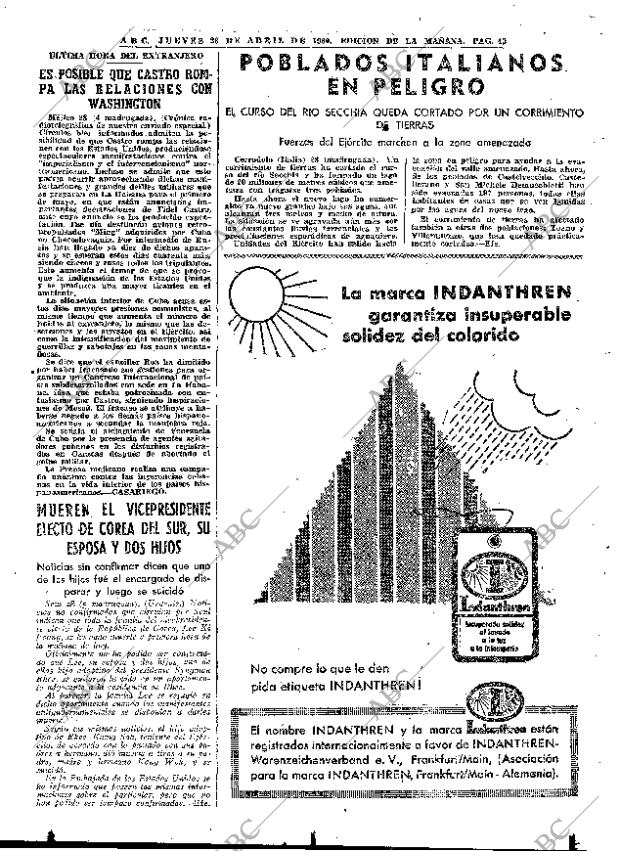 ABC MADRID 28-04-1960 página 43