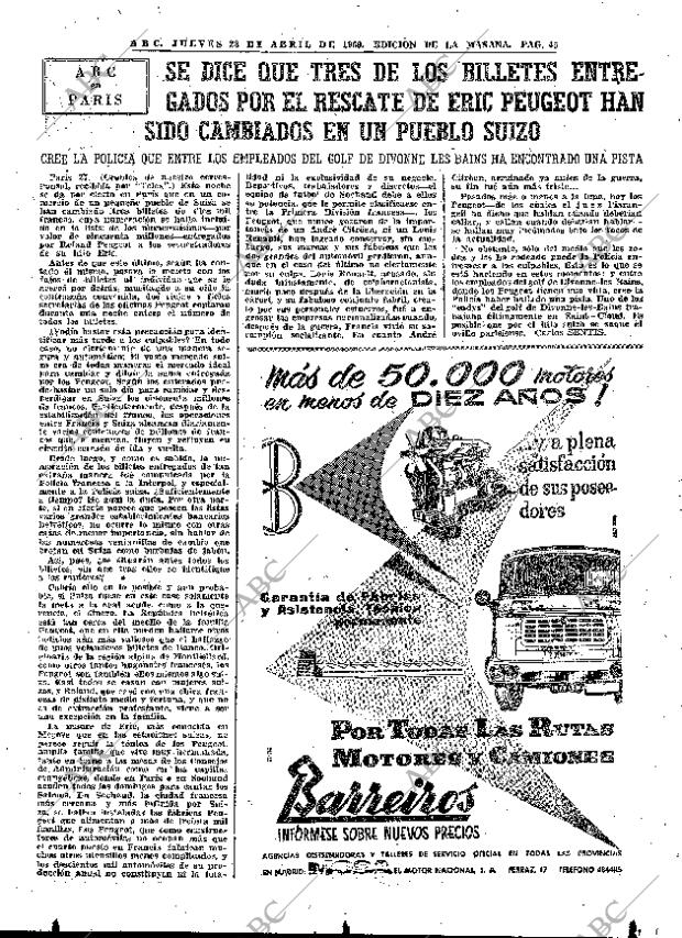 ABC MADRID 28-04-1960 página 45