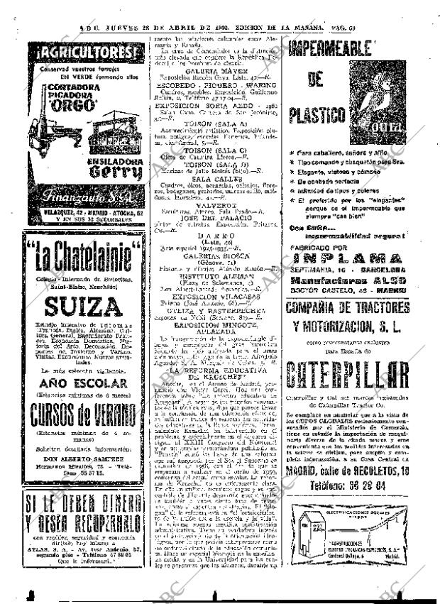 ABC MADRID 28-04-1960 página 50