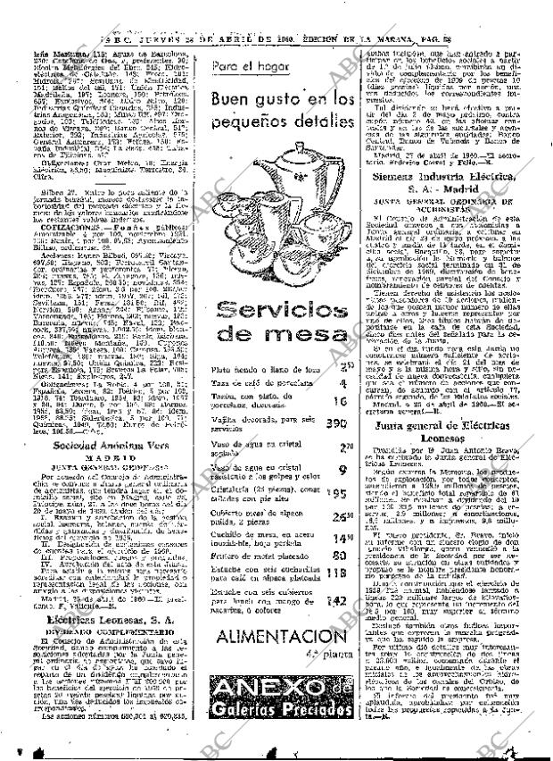 ABC MADRID 28-04-1960 página 58