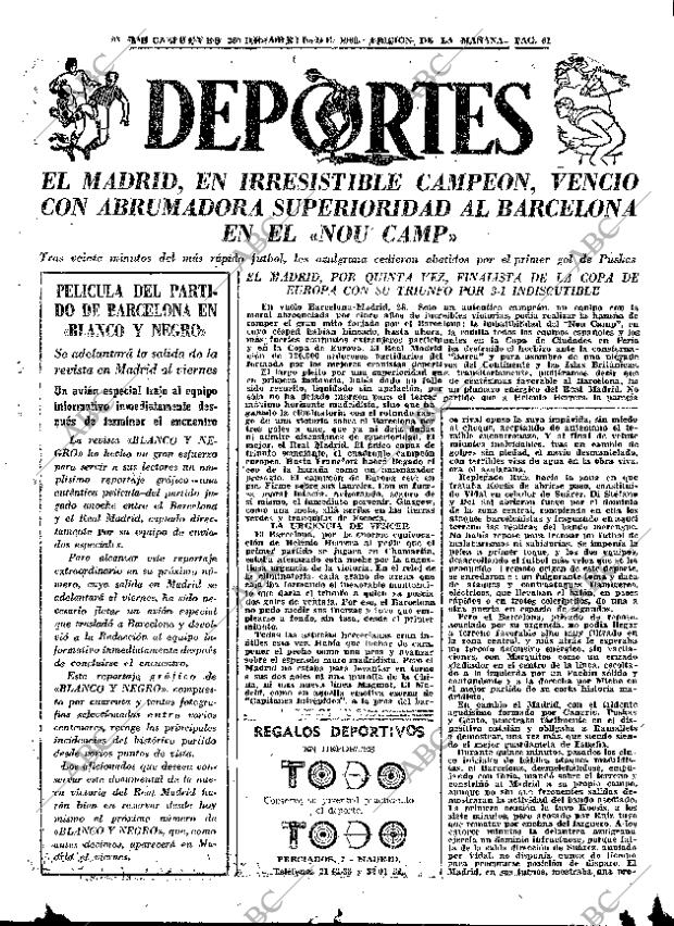 ABC MADRID 28-04-1960 página 61