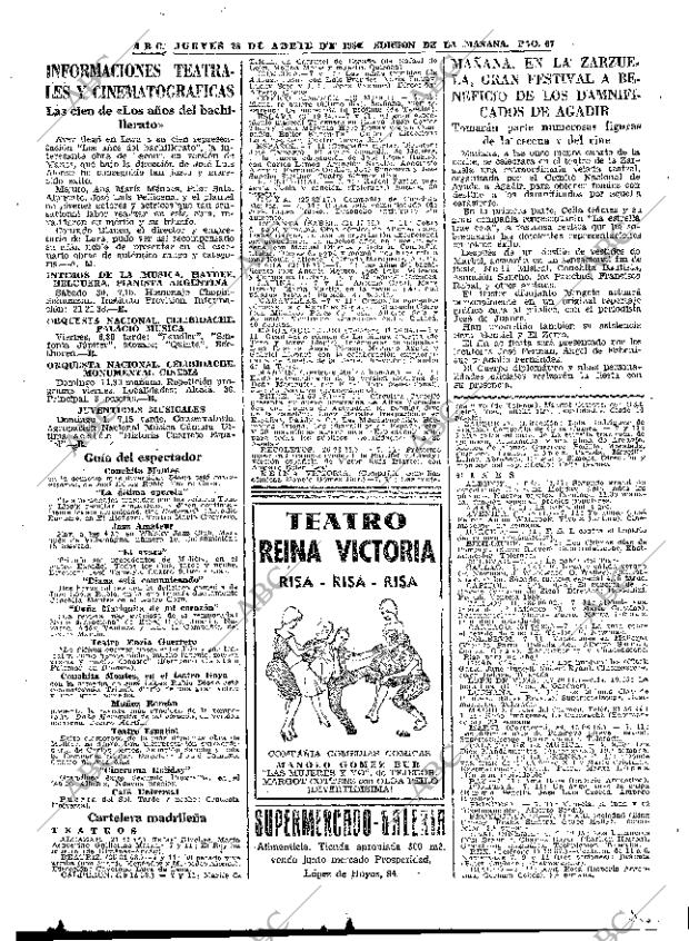 ABC MADRID 28-04-1960 página 67