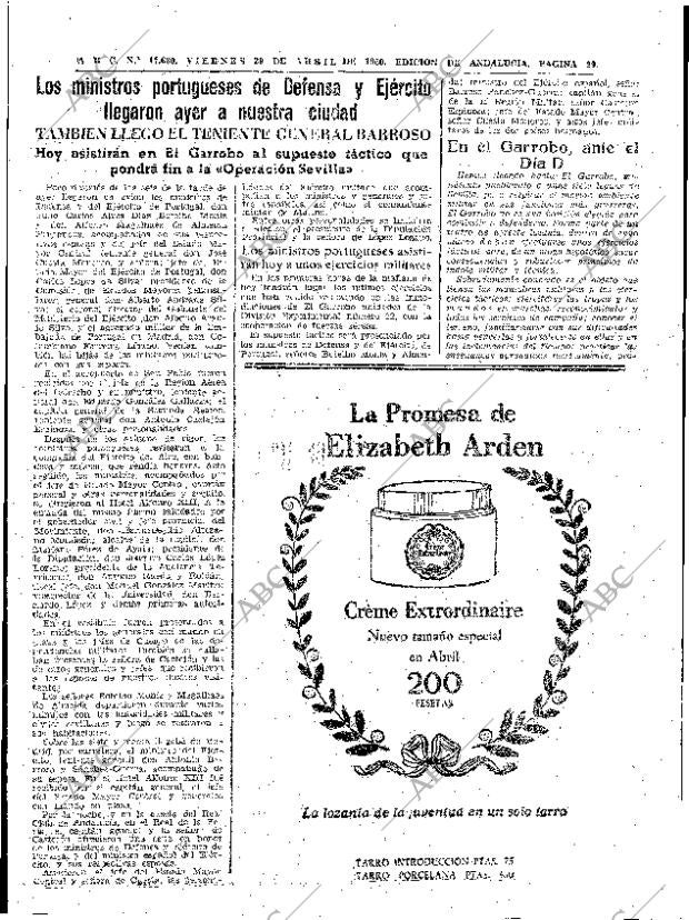 ABC SEVILLA 29-04-1960 página 29
