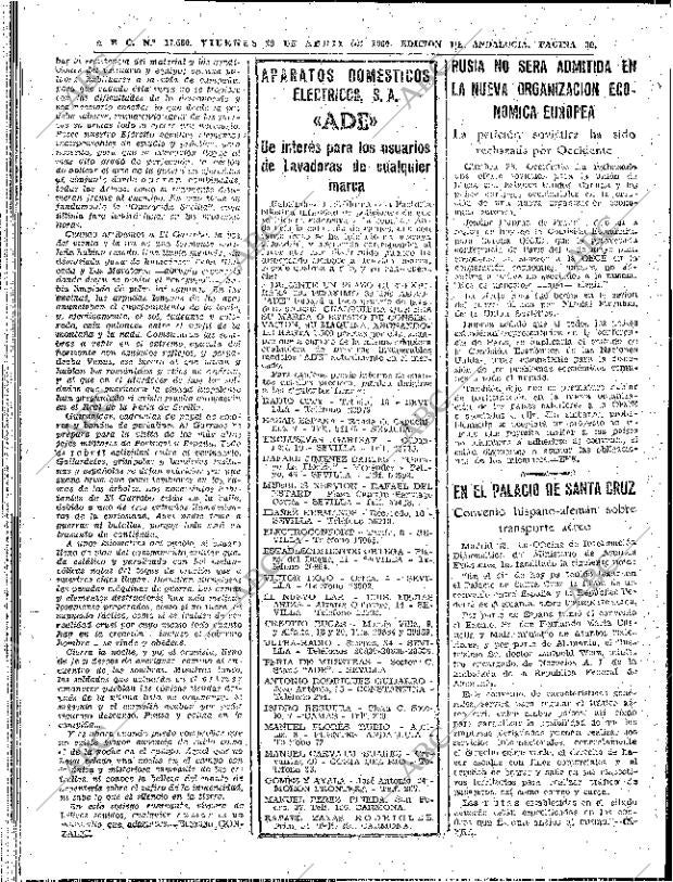 ABC SEVILLA 29-04-1960 página 30