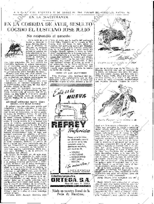 ABC SEVILLA 29-04-1960 página 45