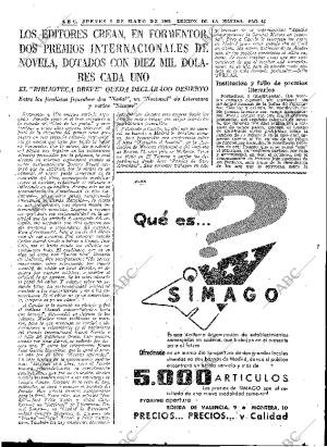 ABC MADRID 05-05-1960 página 45