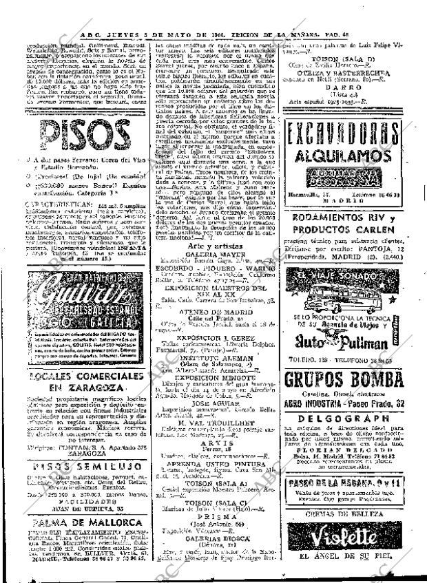 ABC MADRID 05-05-1960 página 46