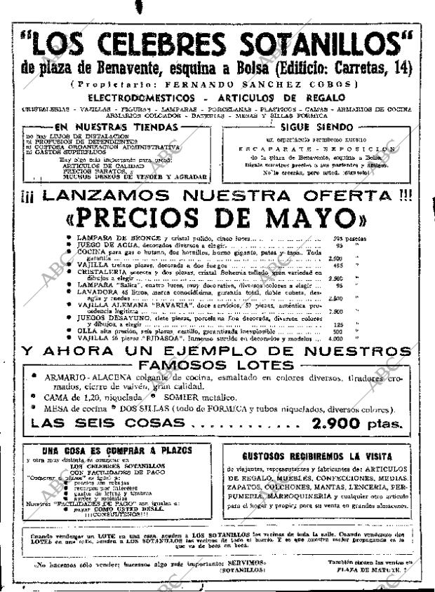 ABC MADRID 07-05-1960 página 28