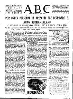 ABC MADRID 07-05-1960 página 47