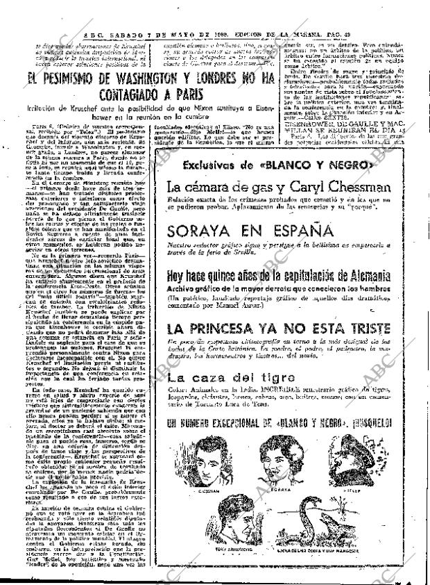 ABC MADRID 07-05-1960 página 49