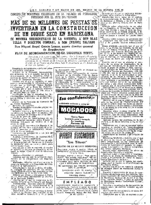 ABC MADRID 07-05-1960 página 53