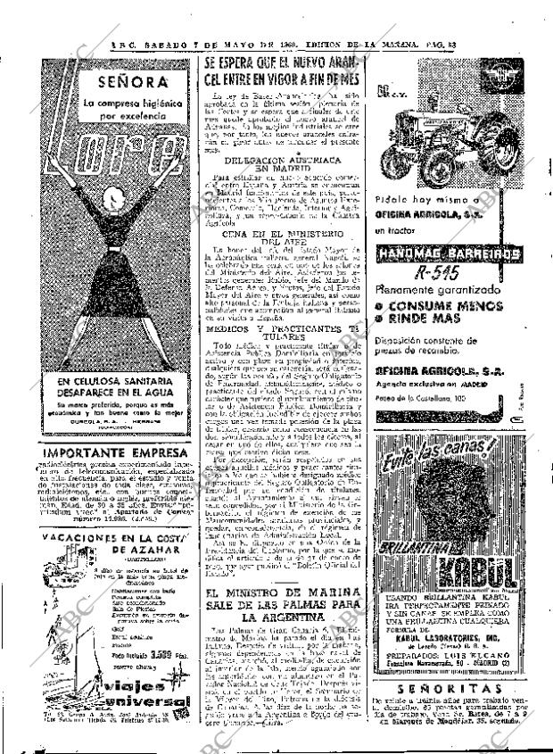 ABC MADRID 07-05-1960 página 58