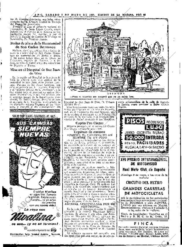 ABC MADRID 07-05-1960 página 65