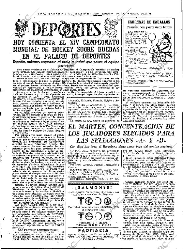 ABC MADRID 07-05-1960 página 71