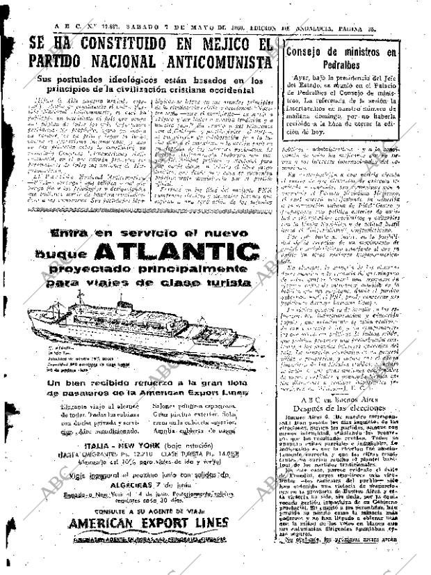 ABC SEVILLA 07-05-1960 página 35