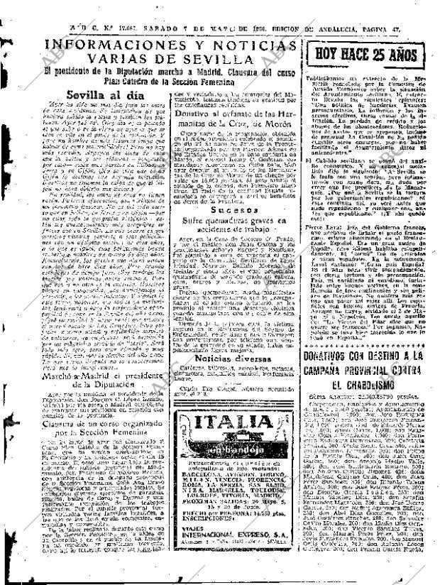 ABC SEVILLA 07-05-1960 página 47