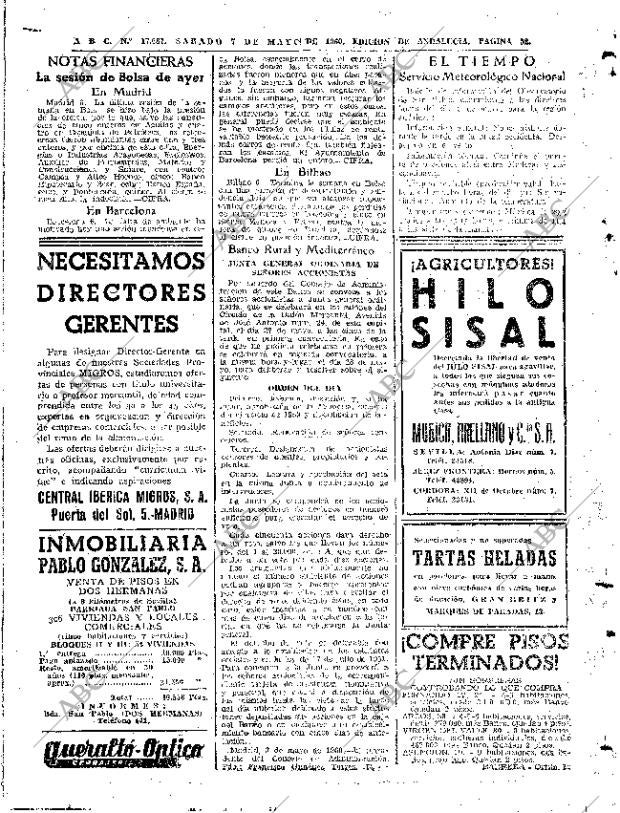 ABC SEVILLA 07-05-1960 página 52