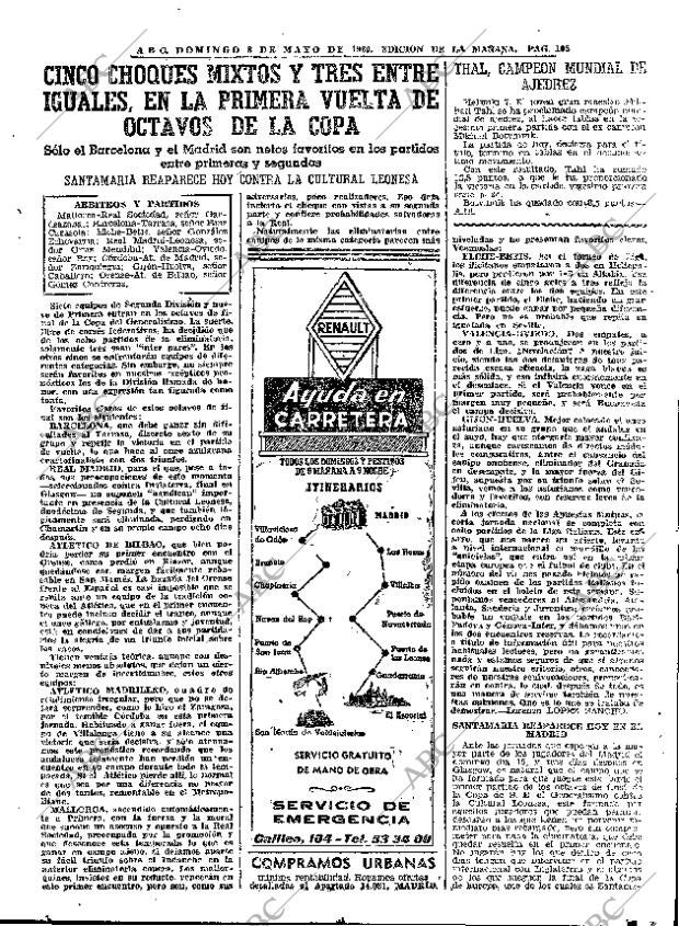 ABC MADRID 08-05-1960 página 105