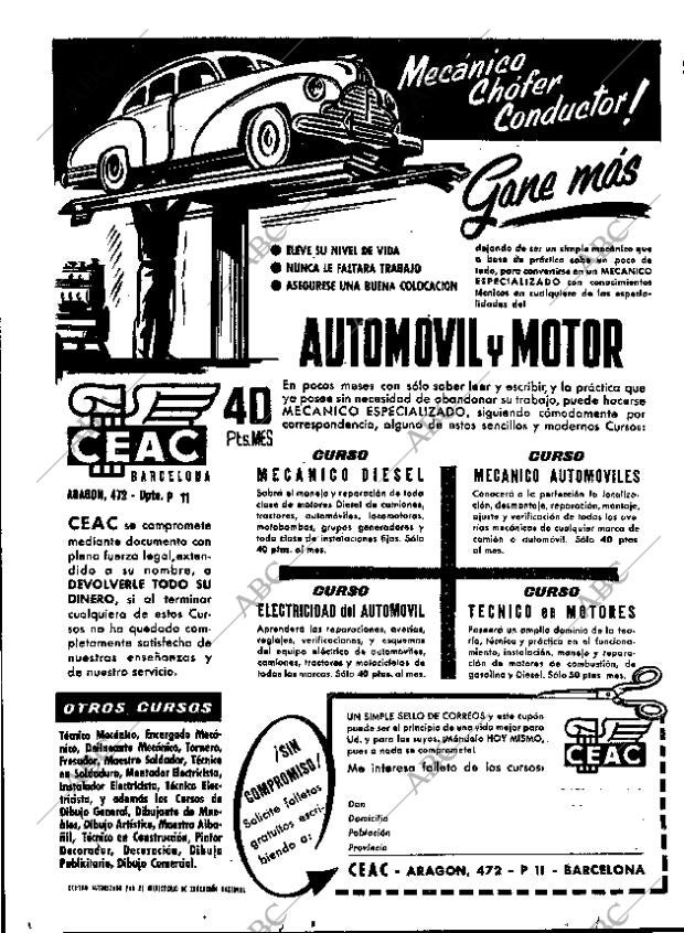 ABC MADRID 08-05-1960 página 58