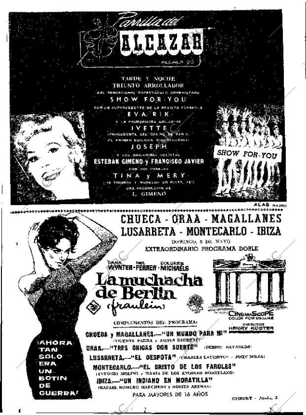 ABC MADRID 08-05-1960 página 70