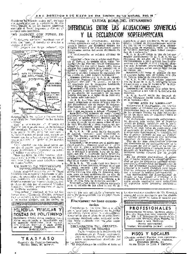 ABC MADRID 08-05-1960 página 88