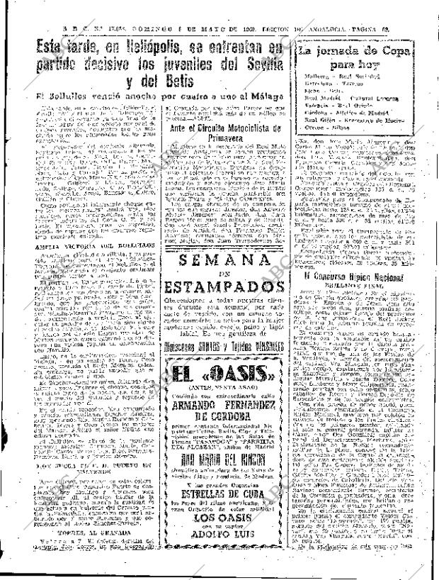 ABC SEVILLA 08-05-1960 página 69