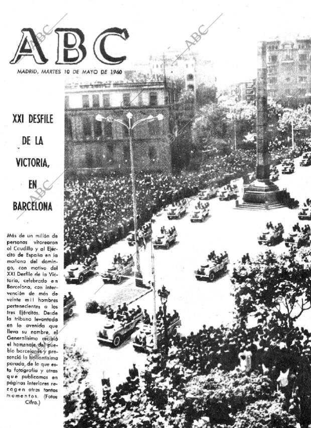 ABC MADRID 10-05-1960 página 1