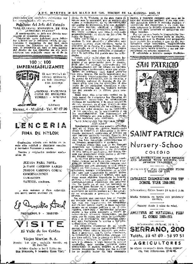 ABC MADRID 10-05-1960 página 34