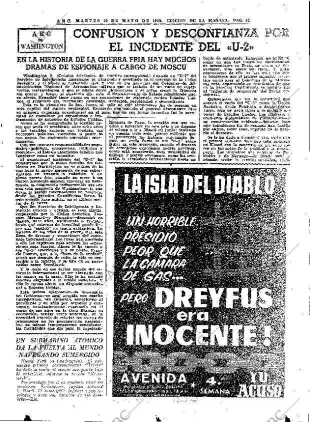 ABC MADRID 10-05-1960 página 41