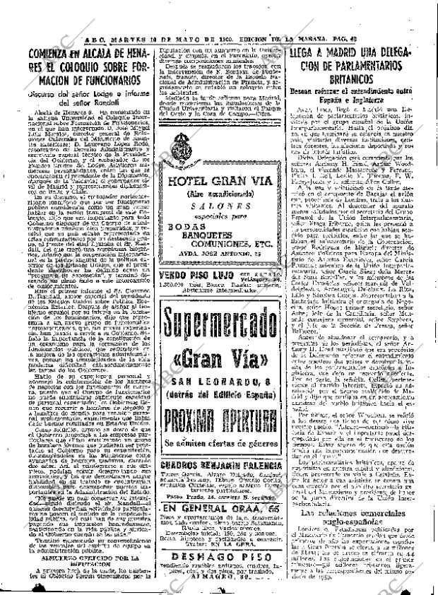 ABC MADRID 10-05-1960 página 43