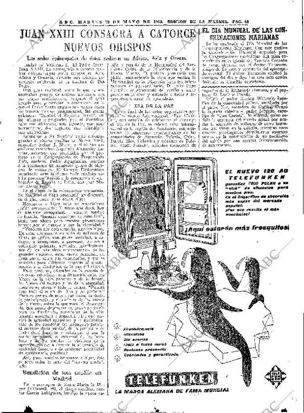 ABC MADRID 10-05-1960 página 45